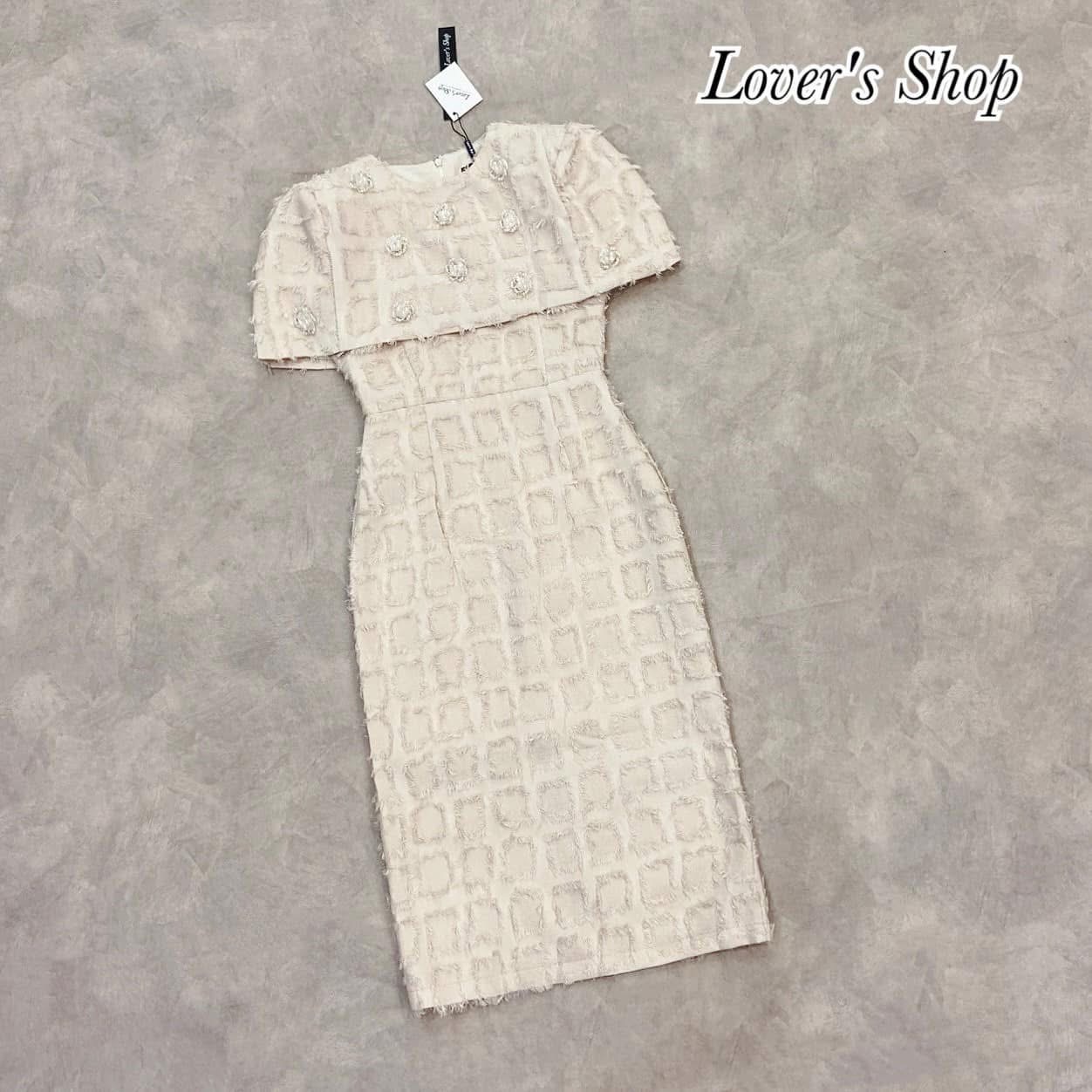 เดรสคลุมไหล่ ทรงสวย ใส่สบาย : สินค้าคุณภาพ (พร้อมส่ง)