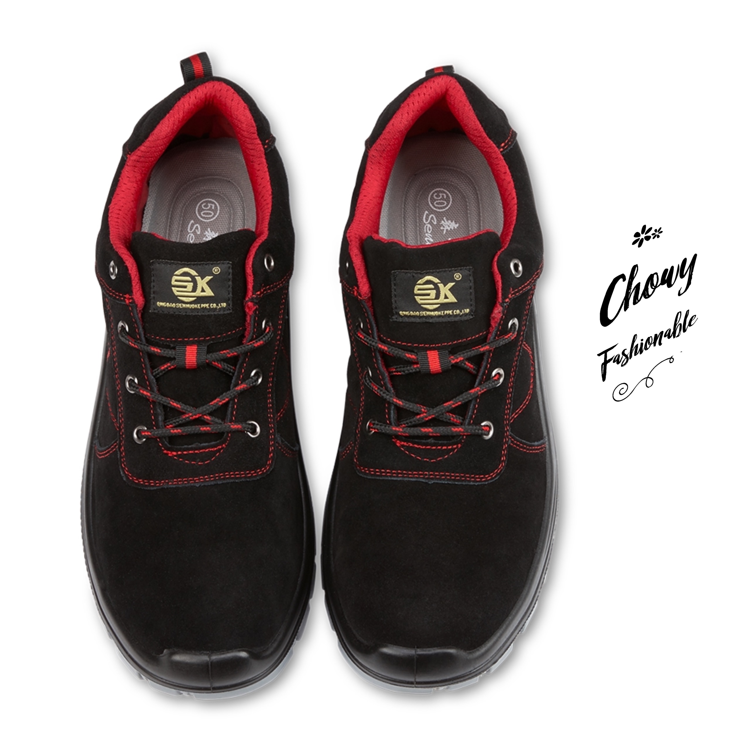 รองเท้าเซฟตี้ 48 49 50 Safety Composite Shoes เซฟตี้ไซส์ใหญ่ KR0992BL