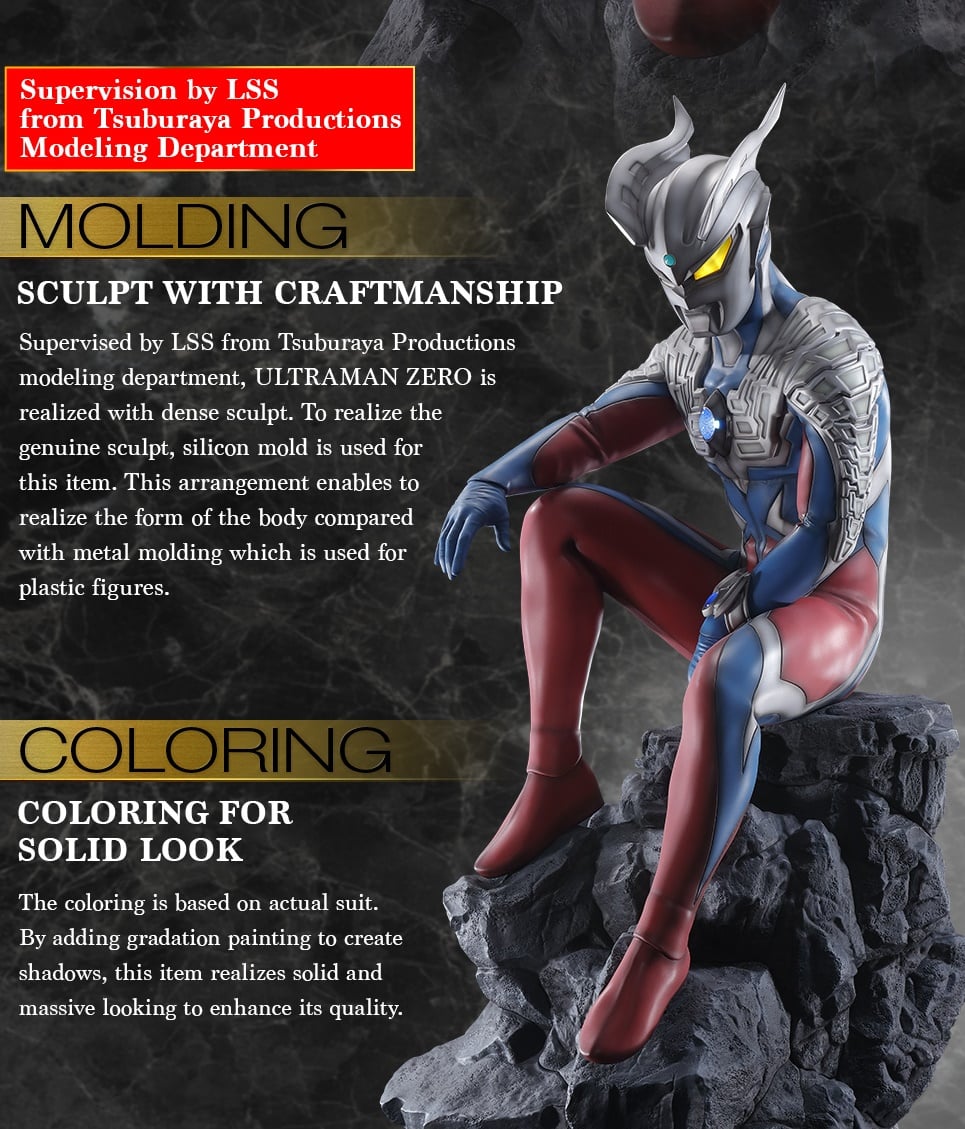 พร้อมส่ง] TAMASHII STUDIO PREMIUM-ULTRAMAN ZERO 10th ANNIVERSARY