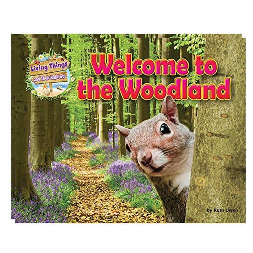 Ruth Owen : Living Things and Their Habitats : 4 Book Collection : Welcome to The Garden + The Pond + The Rock Pool + The Woodland เซตหนังสือส่งเสริมความรู้เกี่ยวกับธรรมชาติที่อยู่อาศักย 4 เล่ม