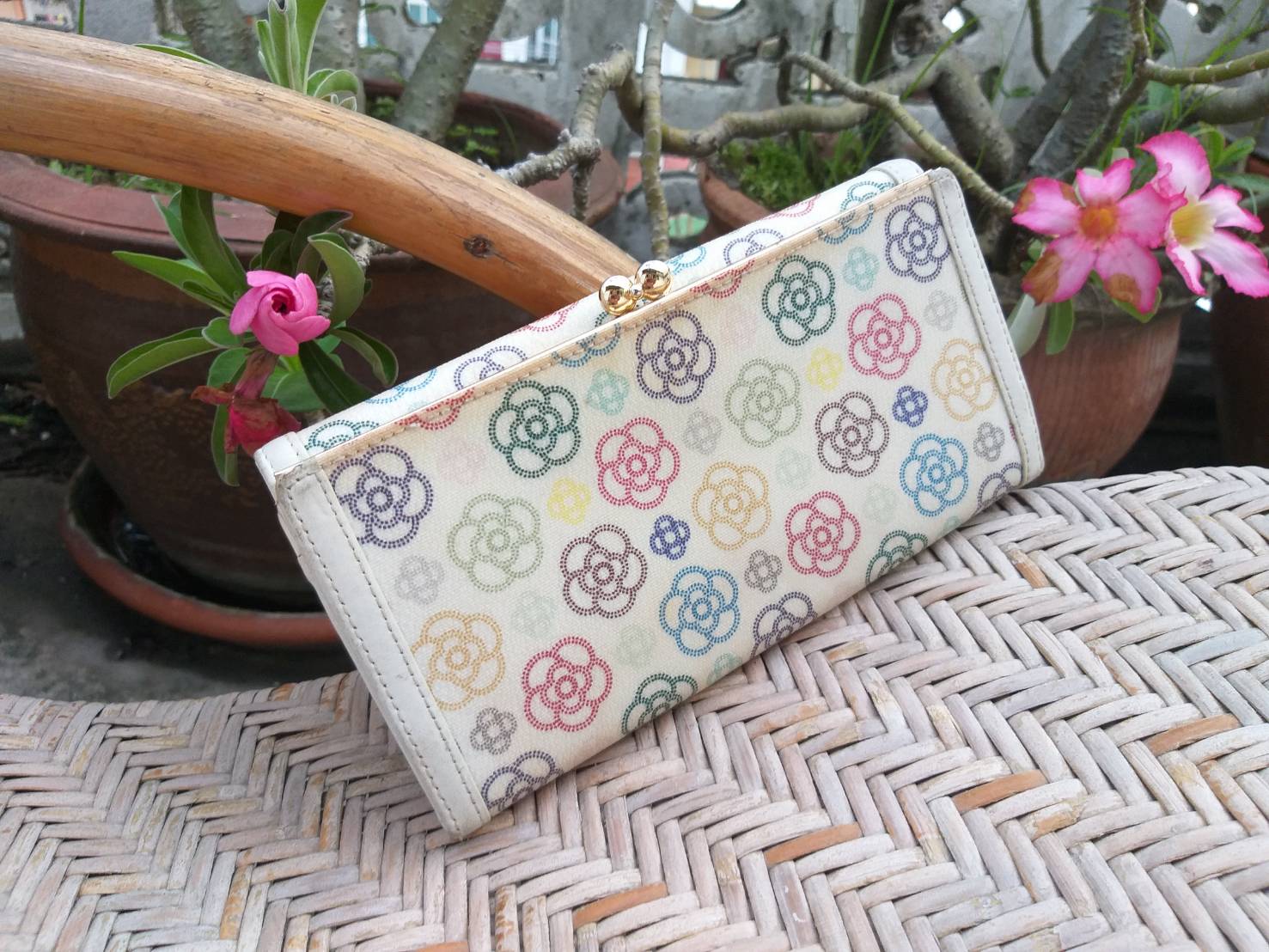 กระเป๋าสตางค์ CLATHAS หนังแท้ ช่องเยอะ