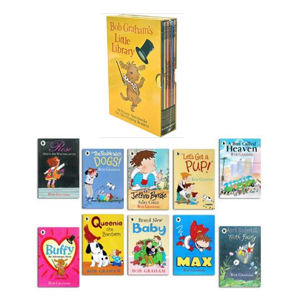 Bob Graham 's Little Library Collection - 10 Picture Storybooks for Developing Readers เซตหนังสือภาพ วัยเริ่มต้นหัดอ่าน นิทานรางวัล