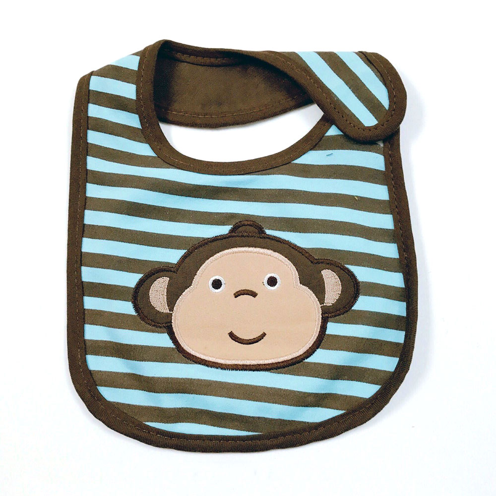 ผ้ากันเปื้อน กันน้ำลาย สำหรับเด็กอ่อน Lastest Kids เย็บประกบ กันน้ำ