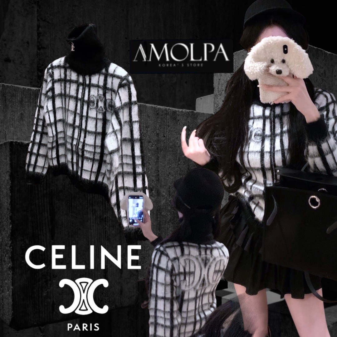 เสื้อไหมพรมคาดิแกน เกรดไฮเอนหนานุ่ม JACKET CELINE KNIT เนื้อผ้าดีม๊าก ผ้าใส่สบายมาก ห้ามพลาด ใส่สบายสุดๆ ใส่สบาย : สินค้าคุณภาพ (พร้อมส่ง)