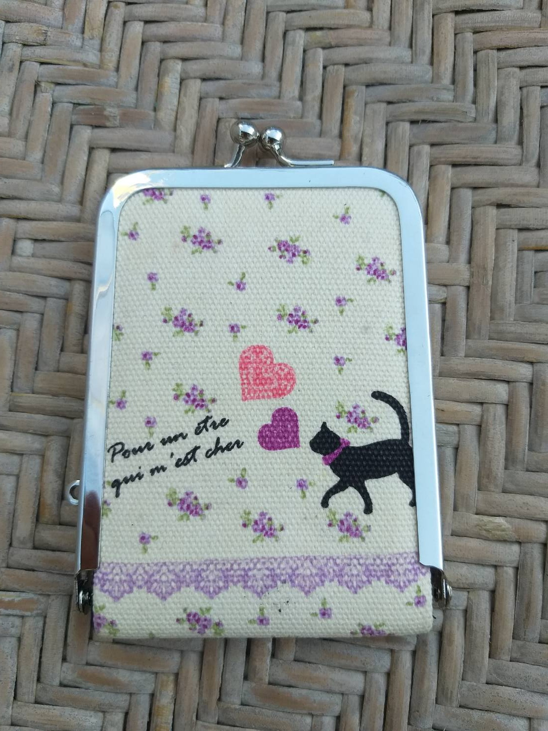 กระจกพกพา ตั้งได้ น่ารักมาก