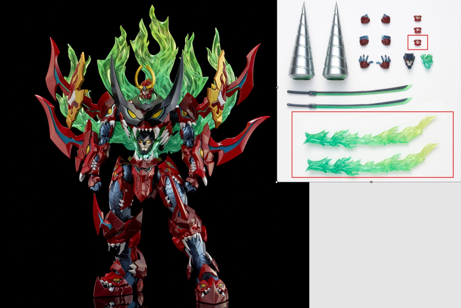 [เปิดจอง] KURO KARA KURIItem Name:[Kuro Kara Kuri] Tengen Toppa Gurren Lagann ( Limited with bonus parts) ราคา 12500-13300
