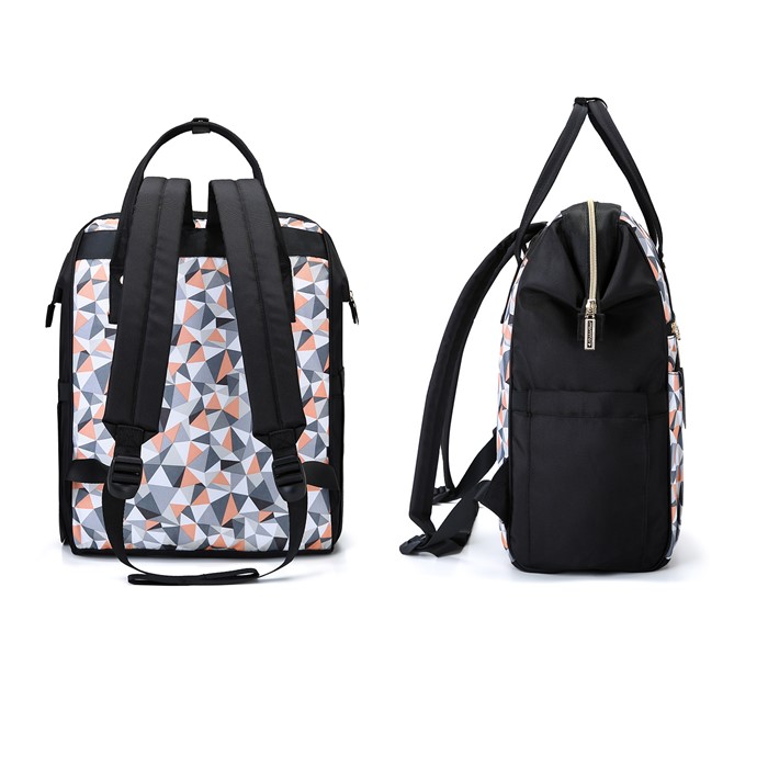 mommore กระเป๋าคุณแม่ กระเป๋าสัมภาระคุณแม่ กระเป๋าแม่ลูกอ่อน รูปแบบทันสมัย กันน้ำ พร้อมแผ่นรองเปลี่ยนผ้าอ้อม คุณภาพสูง เหมาะสำหรับเดินทางมาก (ฺBlack)