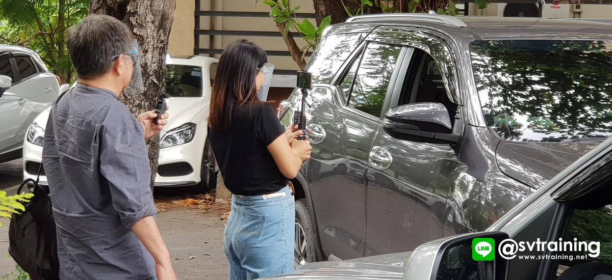 อบรมถ่ายทำVDO Content Marketingโดยอาจารย์เอกและอาจารย์ใบตอง