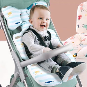 NanaBaby เบาะรองรถเข็นเด็ก เบาะรองคาร์ซีท เบาะรองเก้าอี้ทานข้าวเด็ก Baby Stroller Cushion ผ้านิ่ม หนานุ่ม ระบายอากาศ