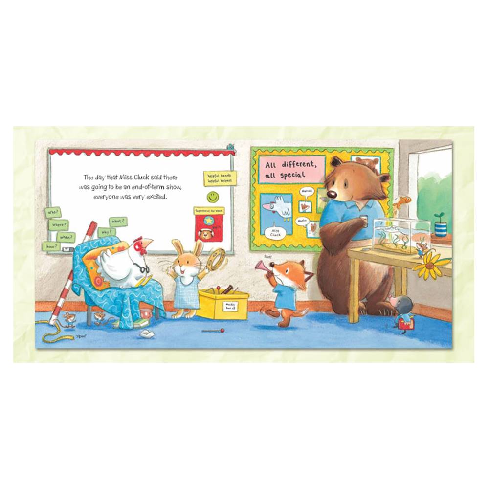 OUP Carrie Weston & Tim Warnes : Boris Saves the Show นิทานจากสำนักพิมพ์ออกซ์ฟอร์ด บอริสช่วยการแสดง