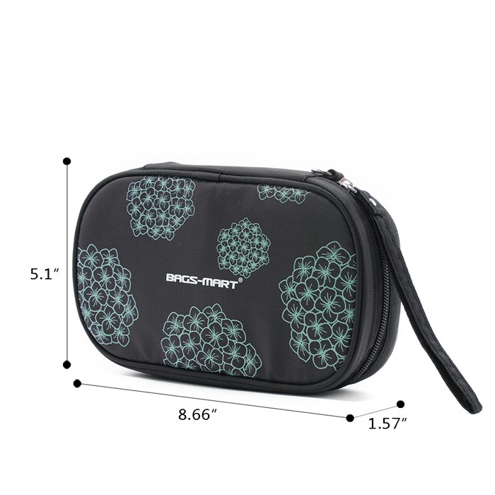 กระเป๋าเก็บเครื่องประดับ จัดเก็บสร้อยข้อมือ ต่างหู แหวน สร้อยคอ กำไล นาฬิกา คุณภาพสูง (Green)