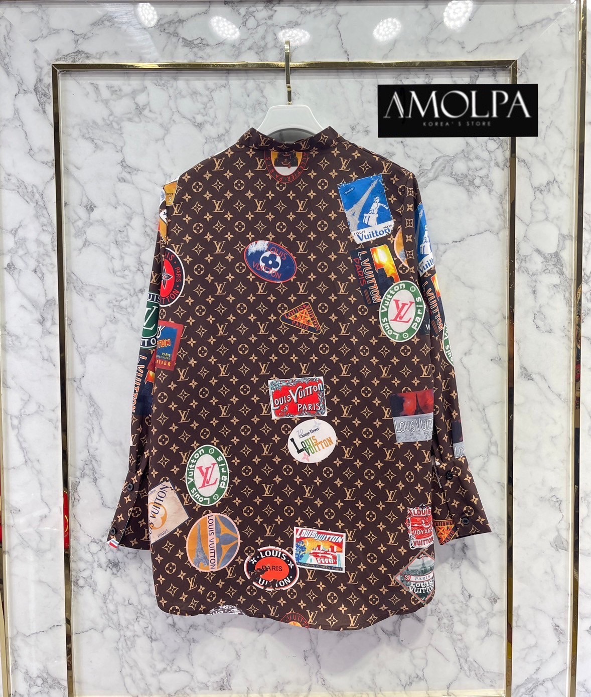SHIRT LV คอลเลคชั่นใหม่ งานสวยม๊ากกกก ใส่สบาย : สินค้าคุณภาพ (พร้อมส่ง)