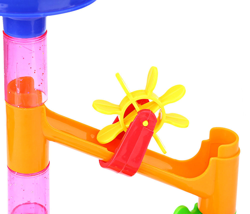 ของเล่นตัวต่อรางสไลเดอร์ลูกแก้ว Marble Run 105 ชิ้น