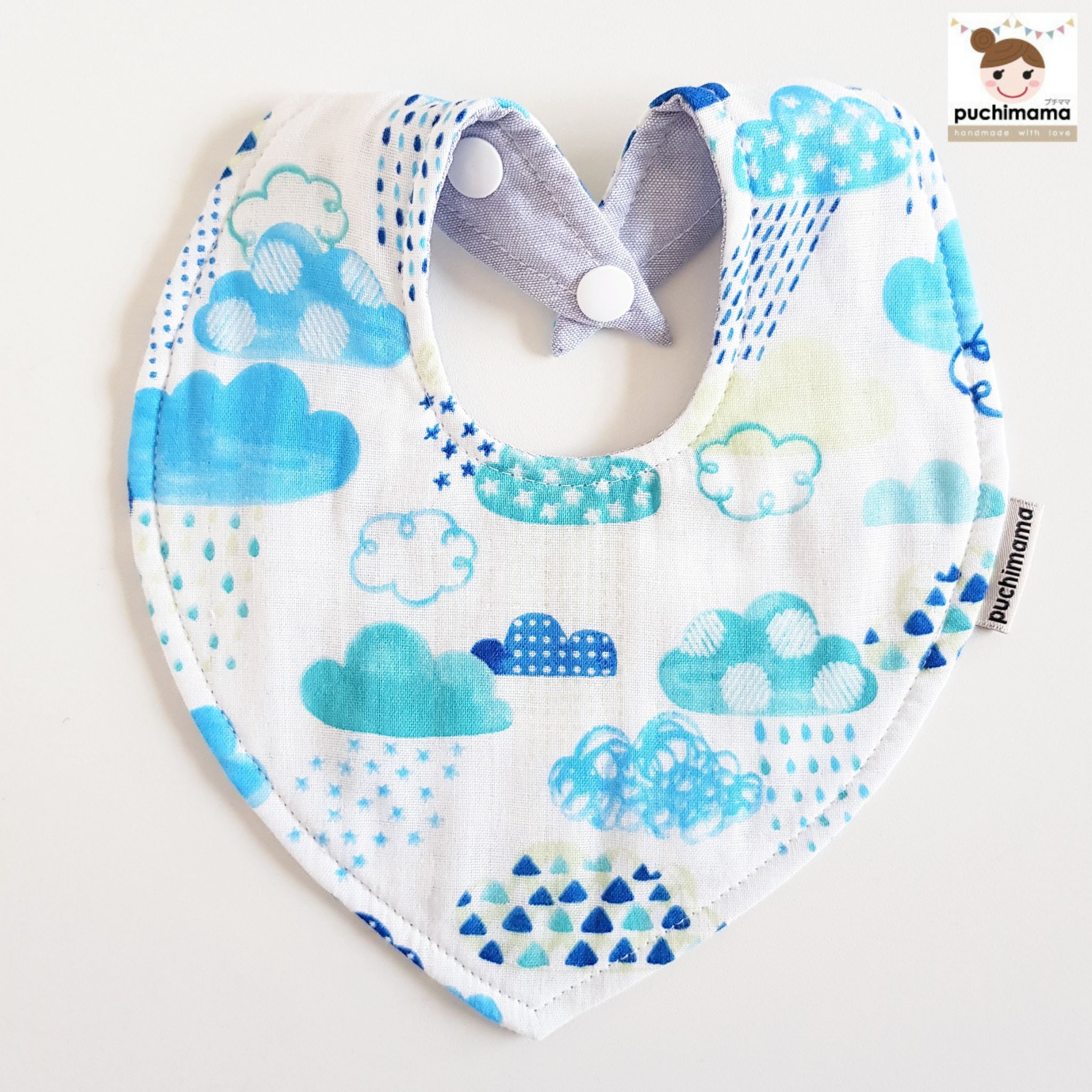 Puchimama "Leaf" Bib