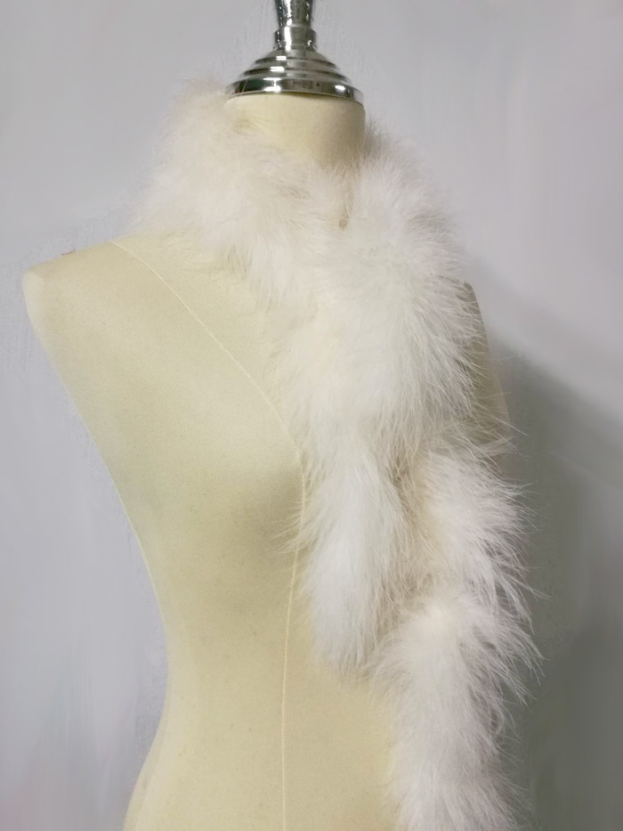 ผ้าพันคอขนนกแท้ ขนนุ่มมาก อุ่นสุดๆ