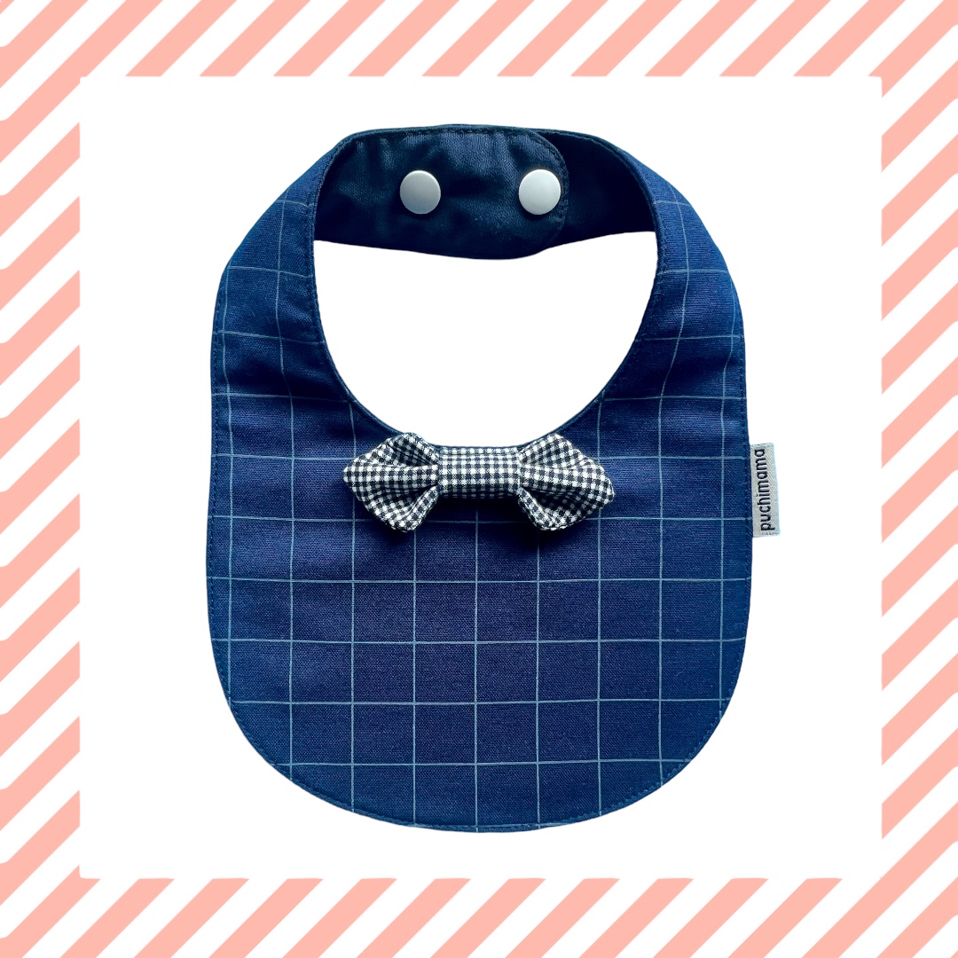 Puchimama "Bow Tie" Bib