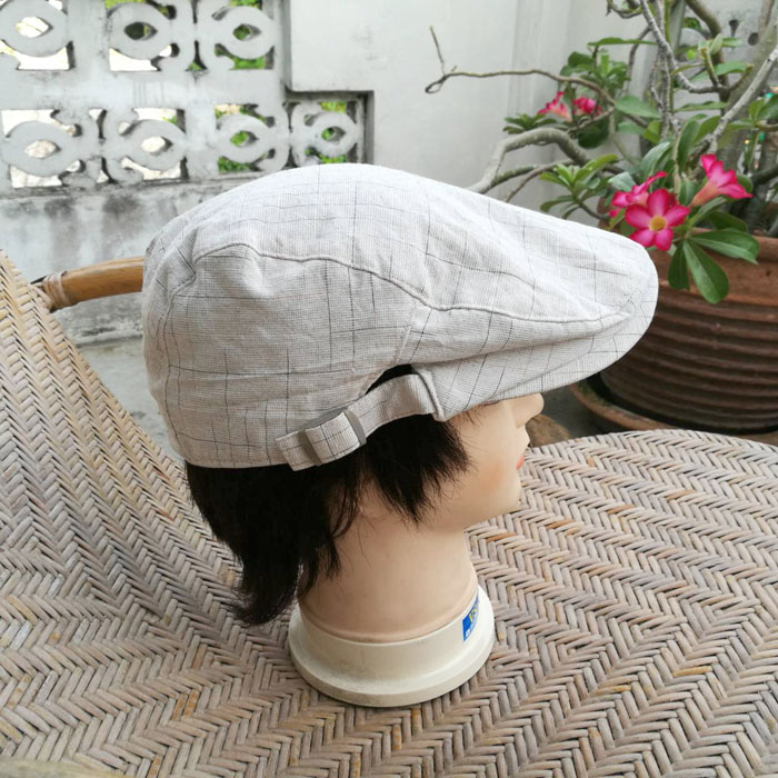 หมวกติงลี่ ผ้าสวยค่ะ เรียบๆ แต่ดูดีมาก วันสบายๆ