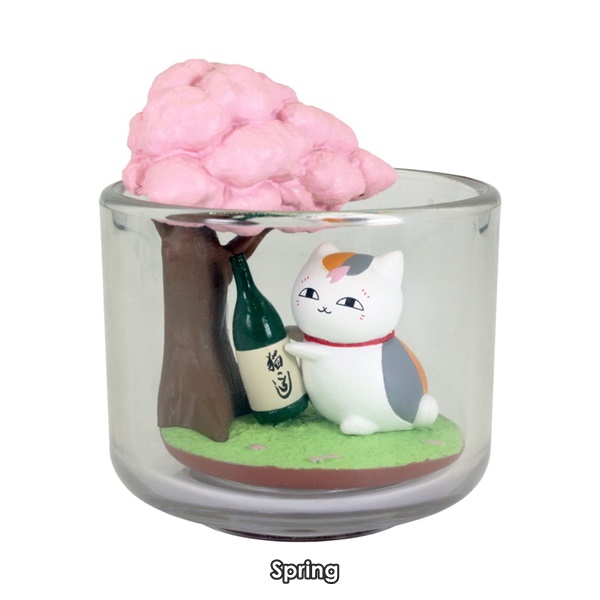 กาชาปองฟิกเกอร์นัตสึเมะกับบันทึกพิศวง Natsume's Book of Friends Nyanko Sensei Four Seasons Terrarium