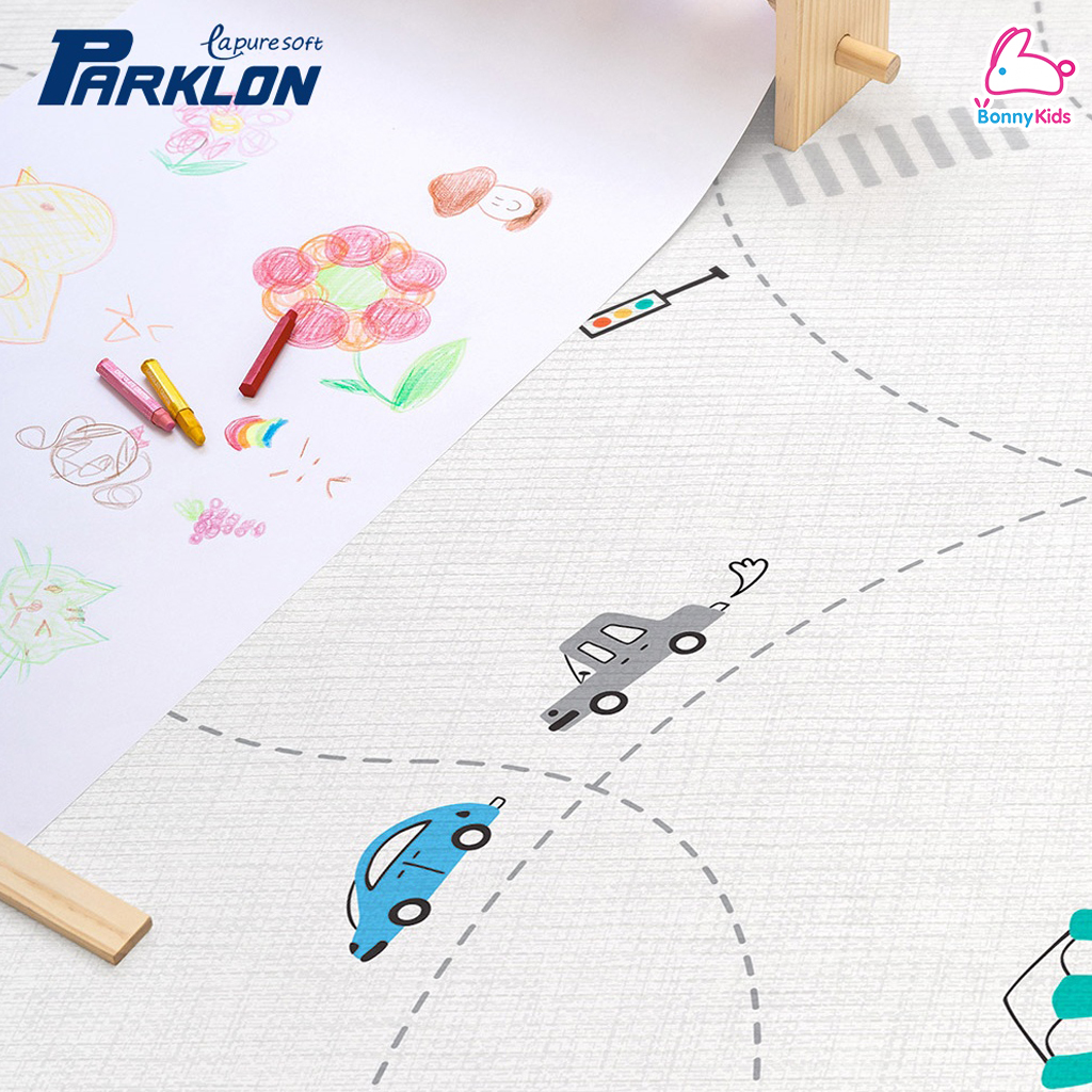 PARKLON (ปาร์คลอน) แผ่นรองคลาน เกรดพรีเมี่ยมจากเยอรมัน รุ่น La Pure Soft Mat หนา 1.2cm (2 ขนาด)