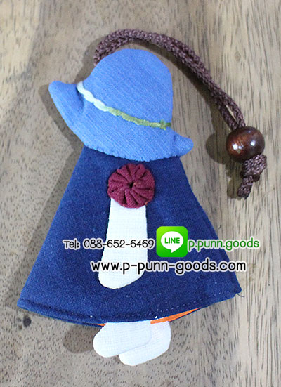 ครอบกุญแจ หนูน้อยใส่หมวก