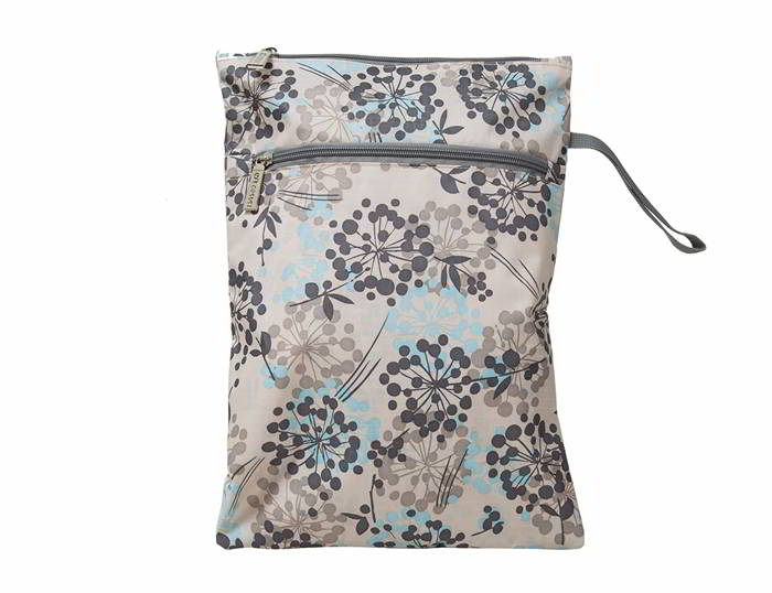 Ecosusi กระเป๋าคุณแม่ กระเป๋าสัมภาระคุณแม่ กระเป๋าแม่ลูกอ่อน แขวนรถเข็นเด็กได้ หิ้ว หรือสะพายไหล่ได้ (Grey)