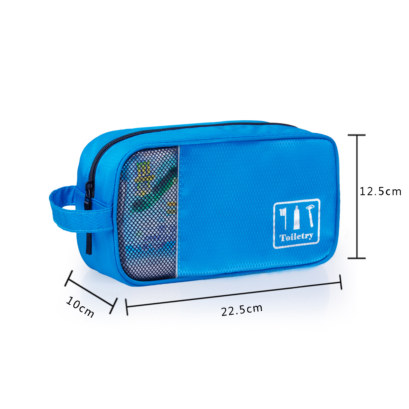 Bagsmart กระเป๋าจัดระเบียบเดินทาง 4 ใบ กันน้ำ พกพาสะดวก ใส่เสื้อผ้า, อุปกรณ์ไอที, อุปกรณ์น้ำ และรองเท้า (Blue)