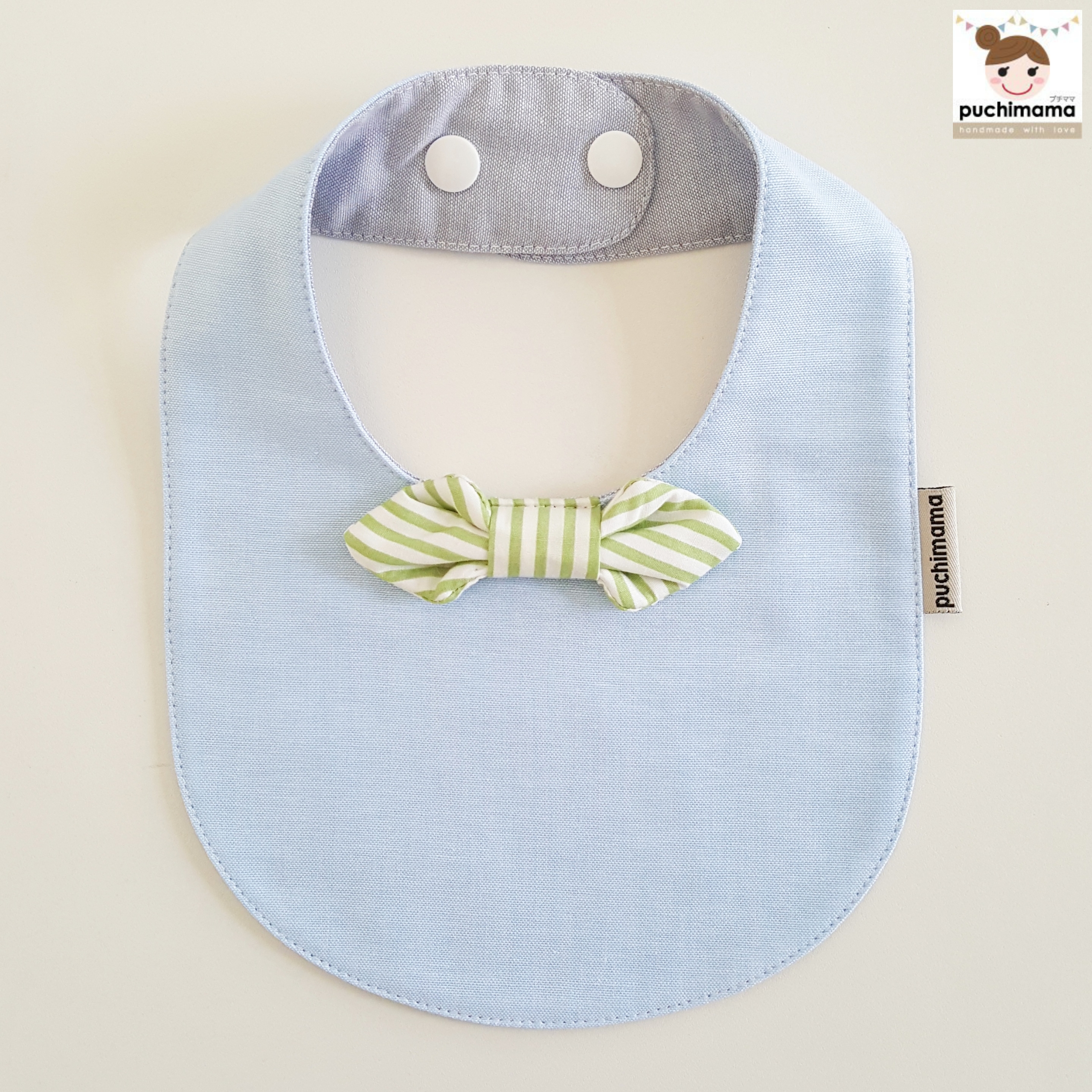 Puchimama "Bow Tie" Bib