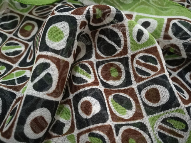 ผ้าผูกผม ผูกคอ ผ้าชีฟอง Made in ITALY