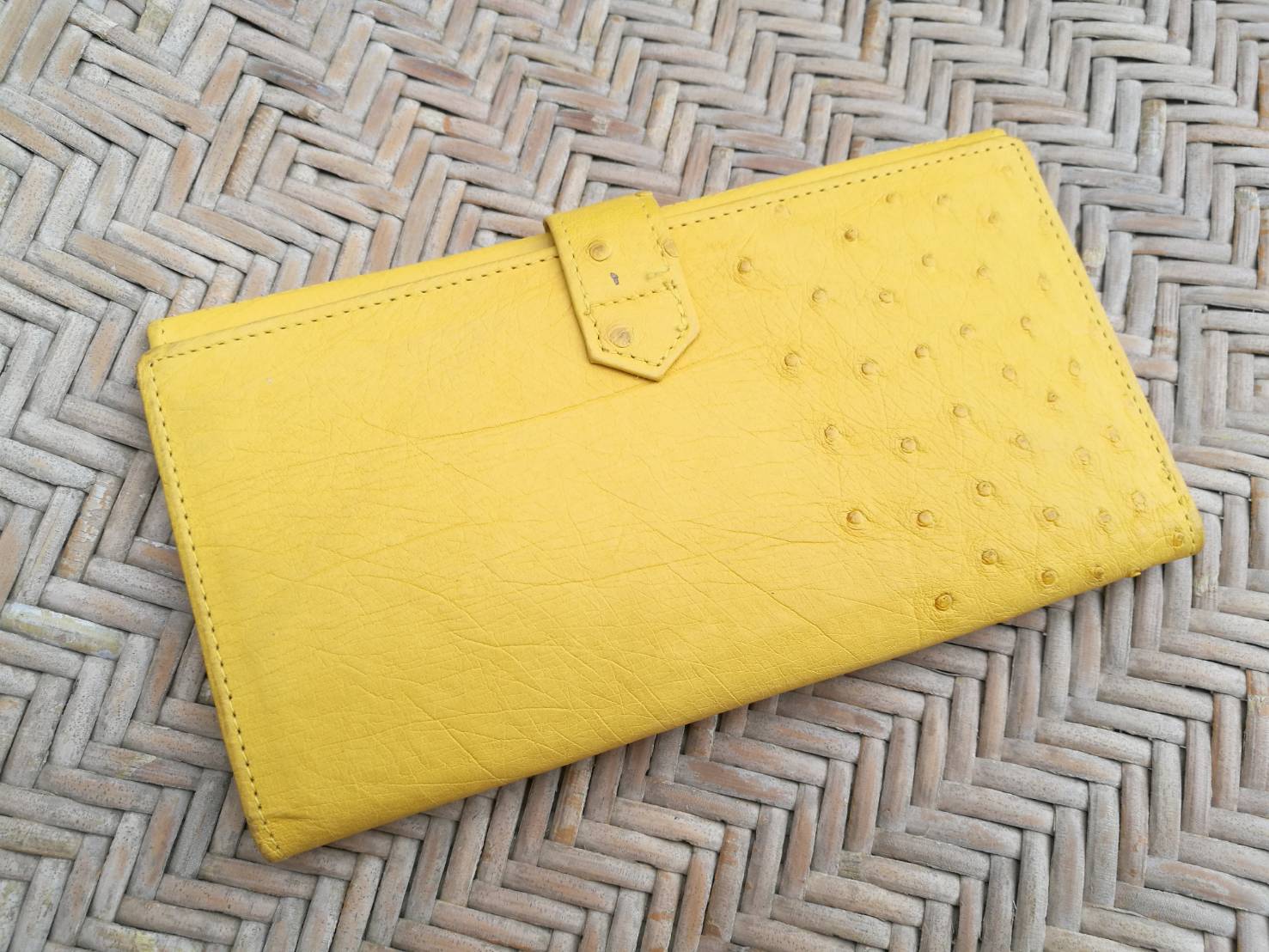 กระเป๋าสตางค์หนัง PU หนังนกกระจอกเทศ สวยมากกก