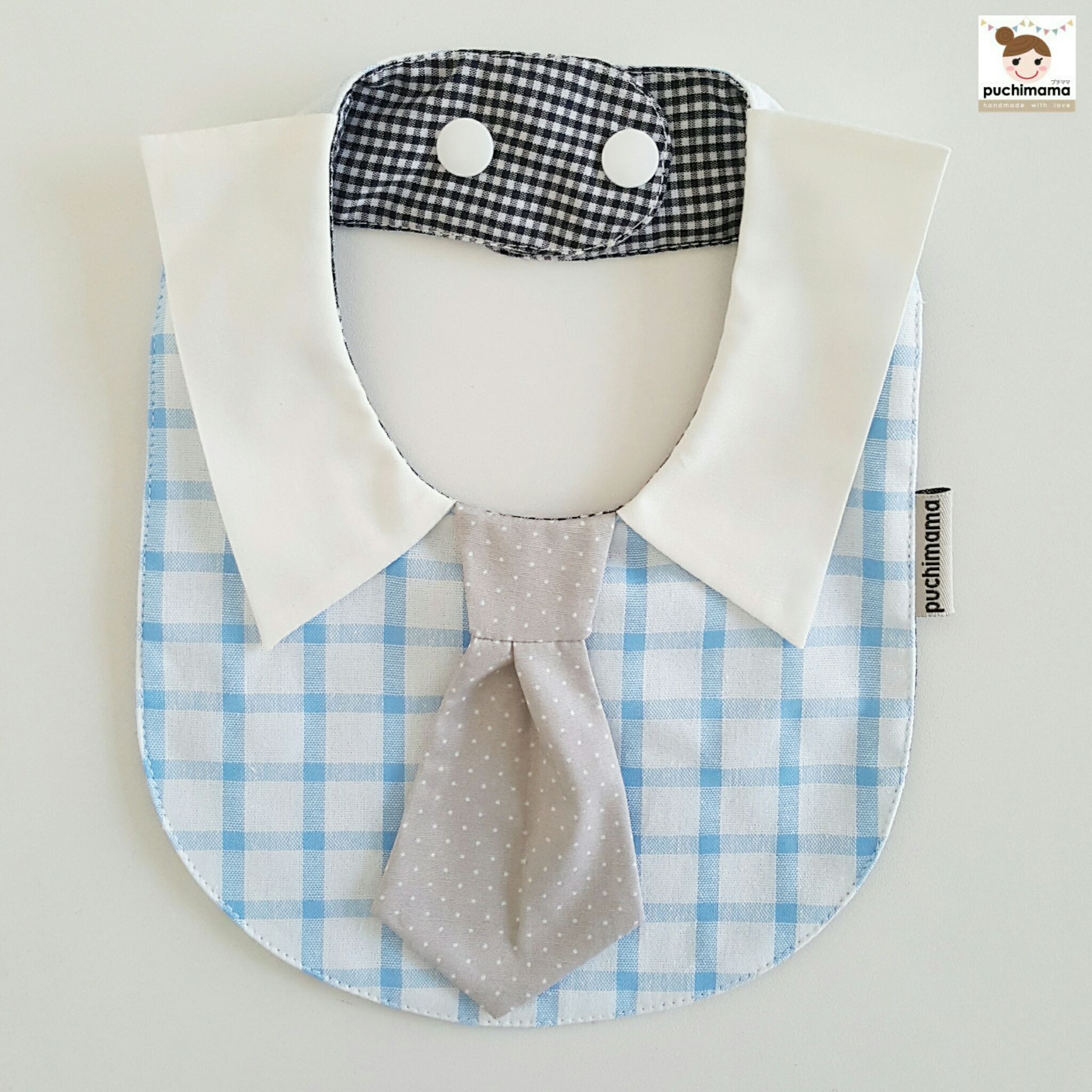 Puchimama "Necktie" Bib