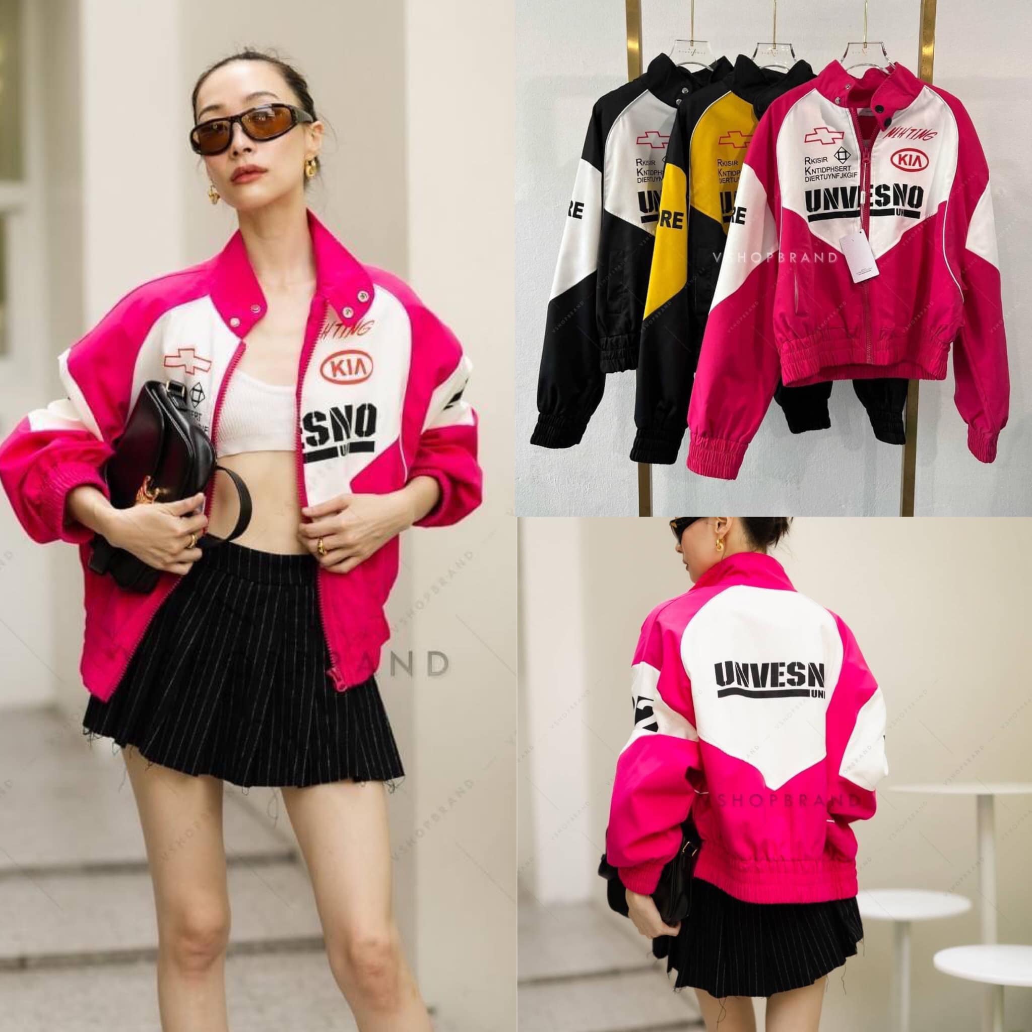 เสื้อเบสบอล UNVESNO สกรีน KIA ทูโทน : สินค้าคุณภาพ (พร้อมส่ง)