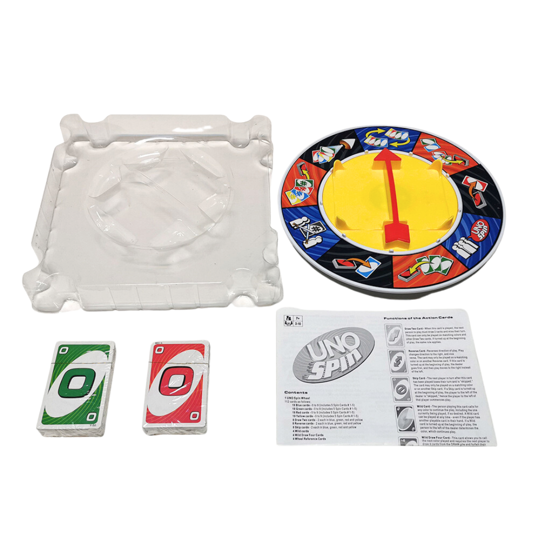 อูโน่สปิน Uno Spin เกมส์ไพ่อูโน่ เกมในวงปาร์ตี้ เล่นได้หลายคน