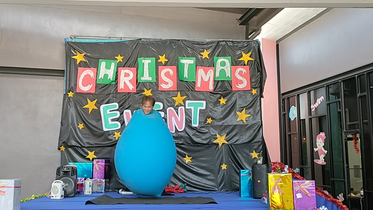 Balloon Man บอลลูนแมน โชว์ลูกโป่งยักษ์ การแสดง โชว์ 26/12/2564