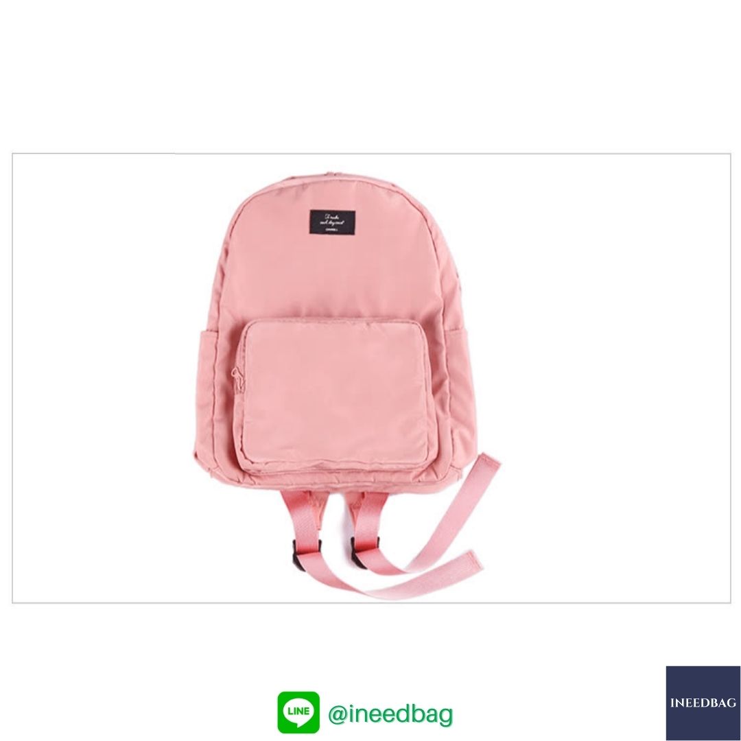 DINIWELL กระเป๋าเป้พับได้ กระเป๋าพับได้ กันน้ำ น้ำหนักเบา ใช้ได้ทุกโอกาส มี 4 สีให้เลือก (DINIWELL Foldable Travel Backpack Unisex Lightweight Portable School Backpack Laptop Bag Casual Water Resistant)