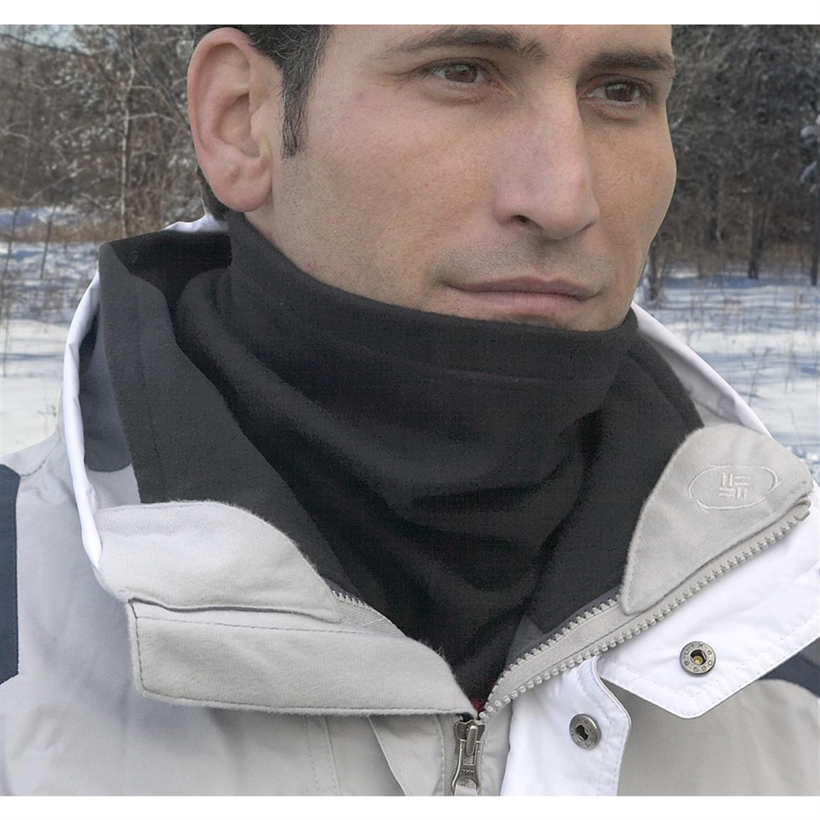 ที่อุ่นคอ Neck warmer Uniqlo ผ้าฟลีซ+ผ้าขน อุ่นสุดๆ