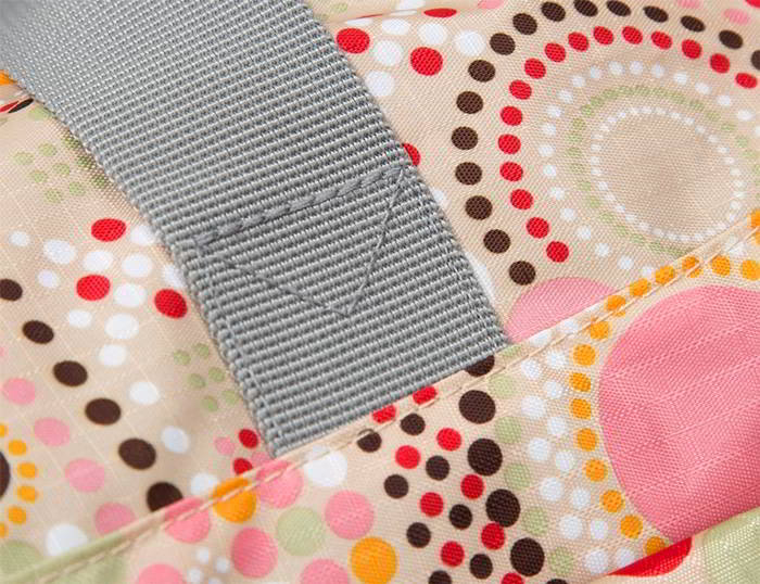 Ecosusi กระเป๋าคุณแม่ กระเป๋าสัมภาระคุณแม่ กระเป๋าแม่ลูกอ่อน แขวนรถเข็นเด็กได้ หิ้ว สะพายไหล่ได้ (Pink)