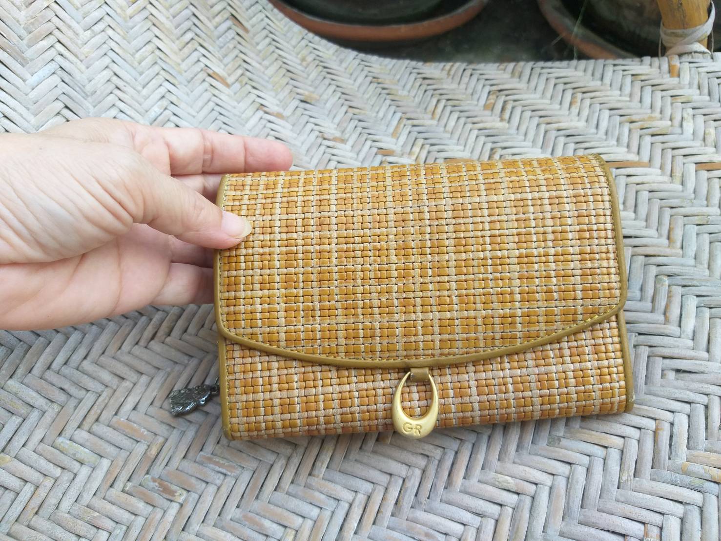 กระเป๋าสตางค์หนังแท้ GINO RIMOLDI สวยมาก