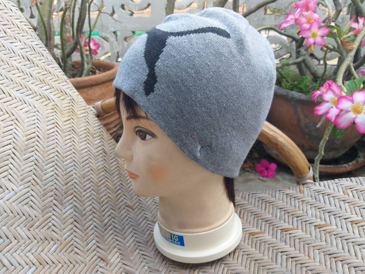 หมวกไหมพรม PUMA ไหมพรม 3 ชั้น อุ่นมาก