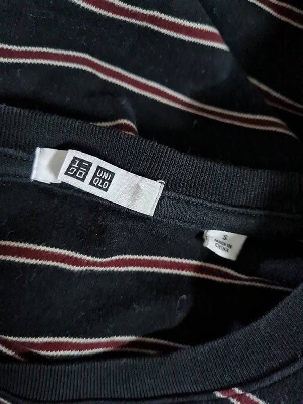 เสื้อแขนยาวชาย Uniqlo ไซด์ S มี 2 สี ผ้าดีมาก