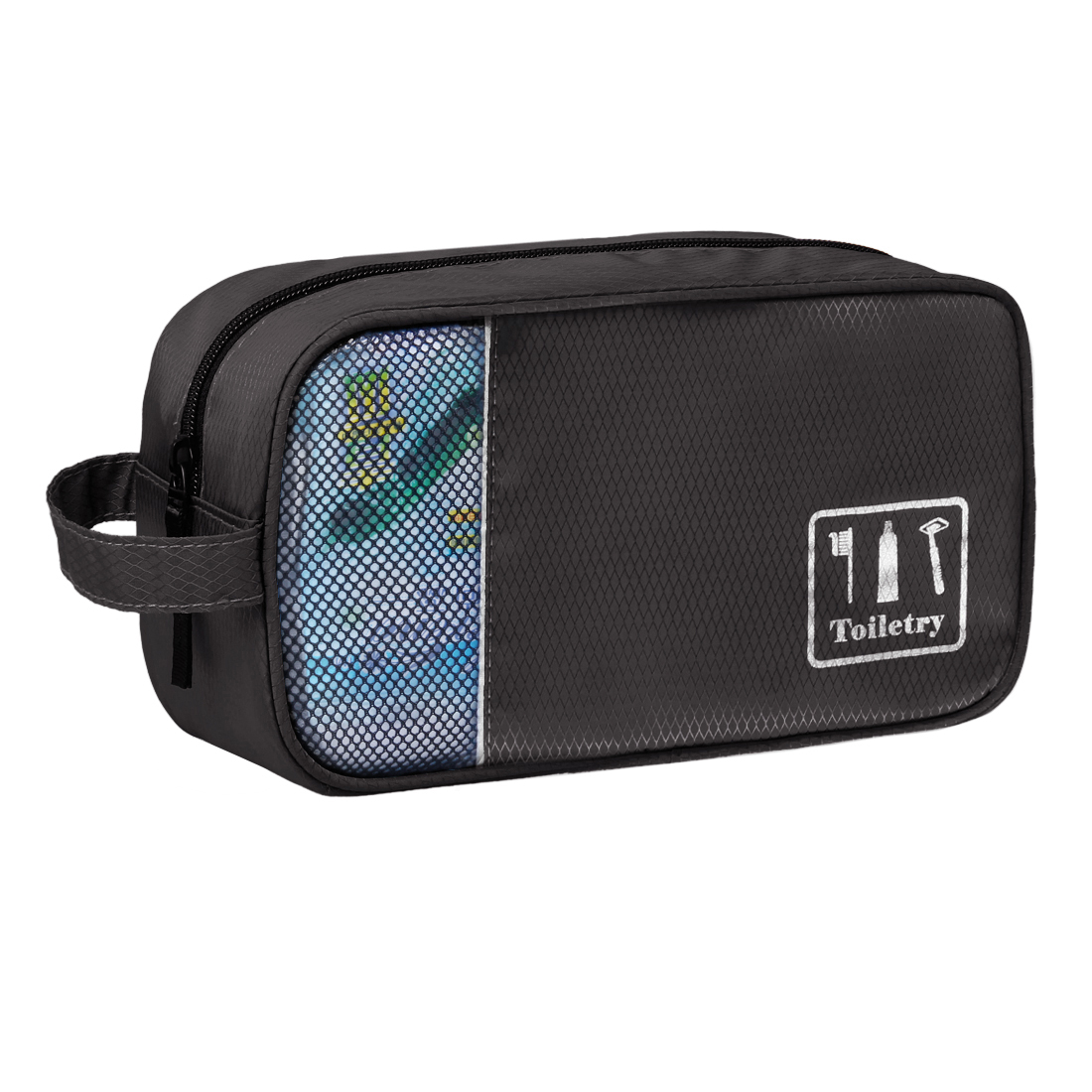 Bagsmart กระเป๋าจัดระเบียบเดินทาง 4 ใบ กันน้ำ พกพาสะดวก ใส่เสื้อผ้า, อุปกรณ์ไอที, อุปกรณ์น้ำ และรองเท้า (Black)