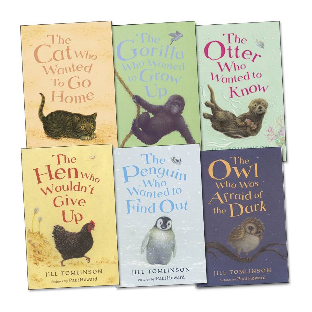 Favorite Animal Stories : Jill Tomlinson 6 Book Collection เซตเรื่องราวอันอบอุ่นเกี่ยวกับลูกสัตว์ 6 เล่ม : The Owl Who was Afraid of the Dark and other stories