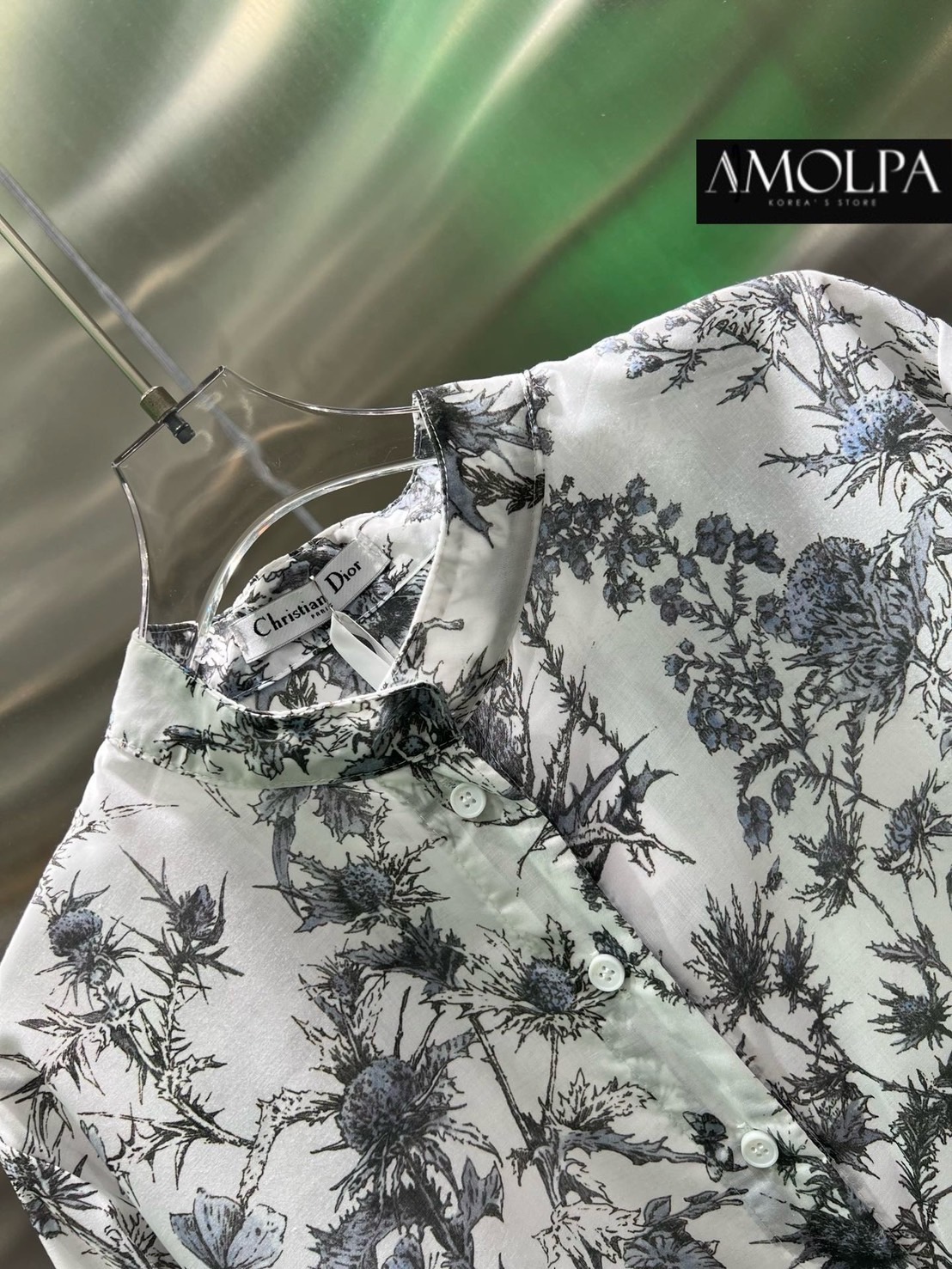 SHIRT CHISTIAN DIOR รุ่นนี้ไฮเอนชนช๊อป ขึ้นห้างเลยน๊า งาน ใส่สบายสุดๆ ใส่สบาย : สินค้าคุณภาพ (พร้อมส่ง)