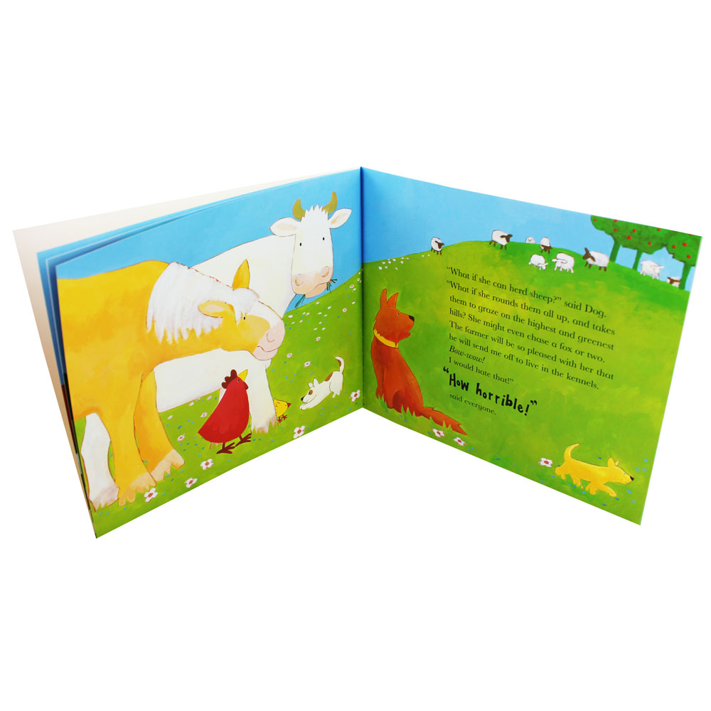 Baa Moo What Will You Do บา! มู! เราจะทำไงดีนะ หนังสือภาพเล่มโต หนังสือเด็กภาษาอังกฤษ