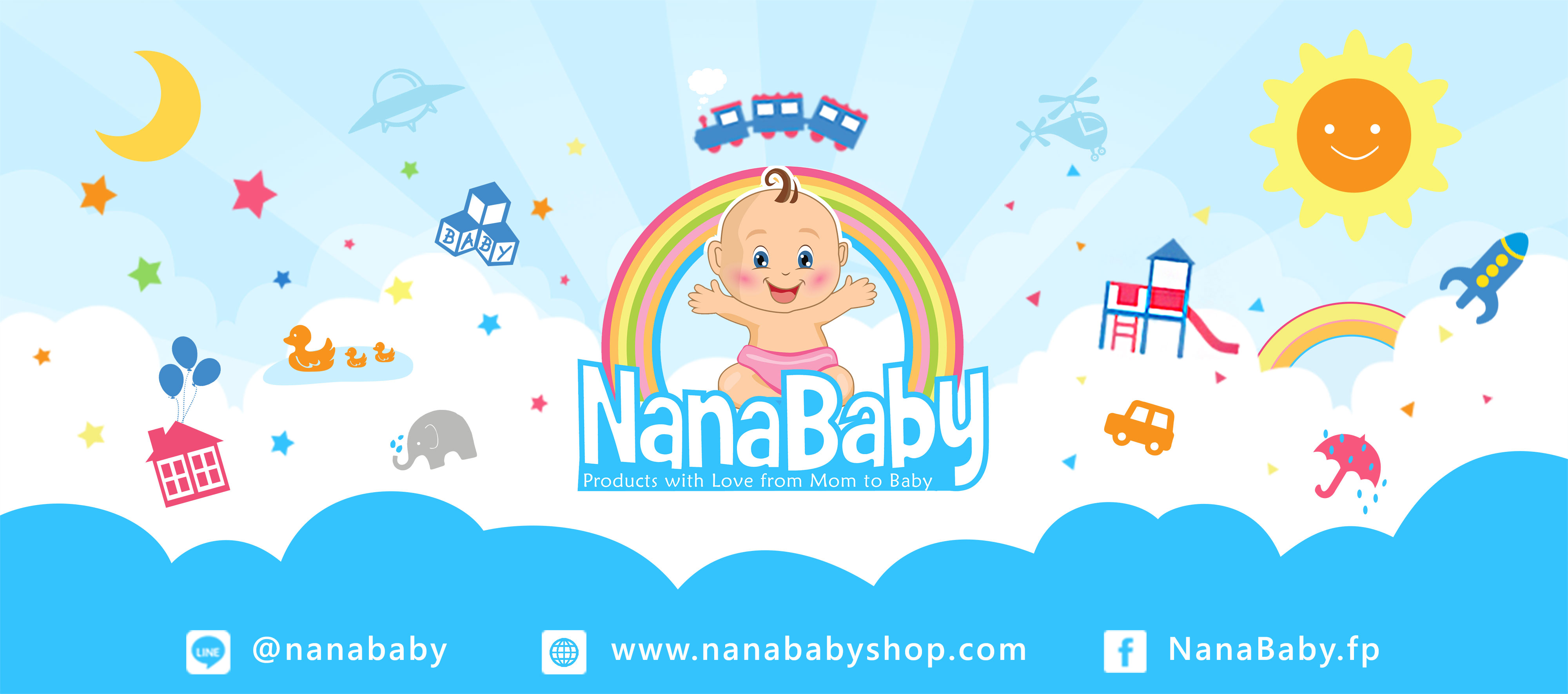 NanaBaby ของใช้เด็กอ่อน เสื้อผ้าเด็ก ของเล่นเด็ก