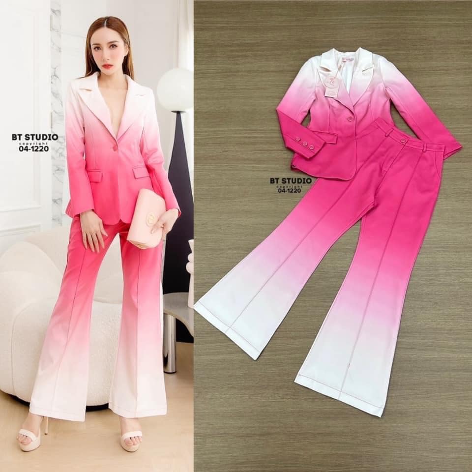 เซท 2 ชิ้น เสื้อเบเซอร์แขนยาว คอปกกระดุมหน้า ดีไซส์กระเป๋าหน้า ใช้งานได้จริง แมทซ์กับกางเกงขายาว ตีเกล็ดด้านหน้า งานไล่สีไปขาว ใส่สบาย สินค้าคุณภาพ (พร้อมส่ง)