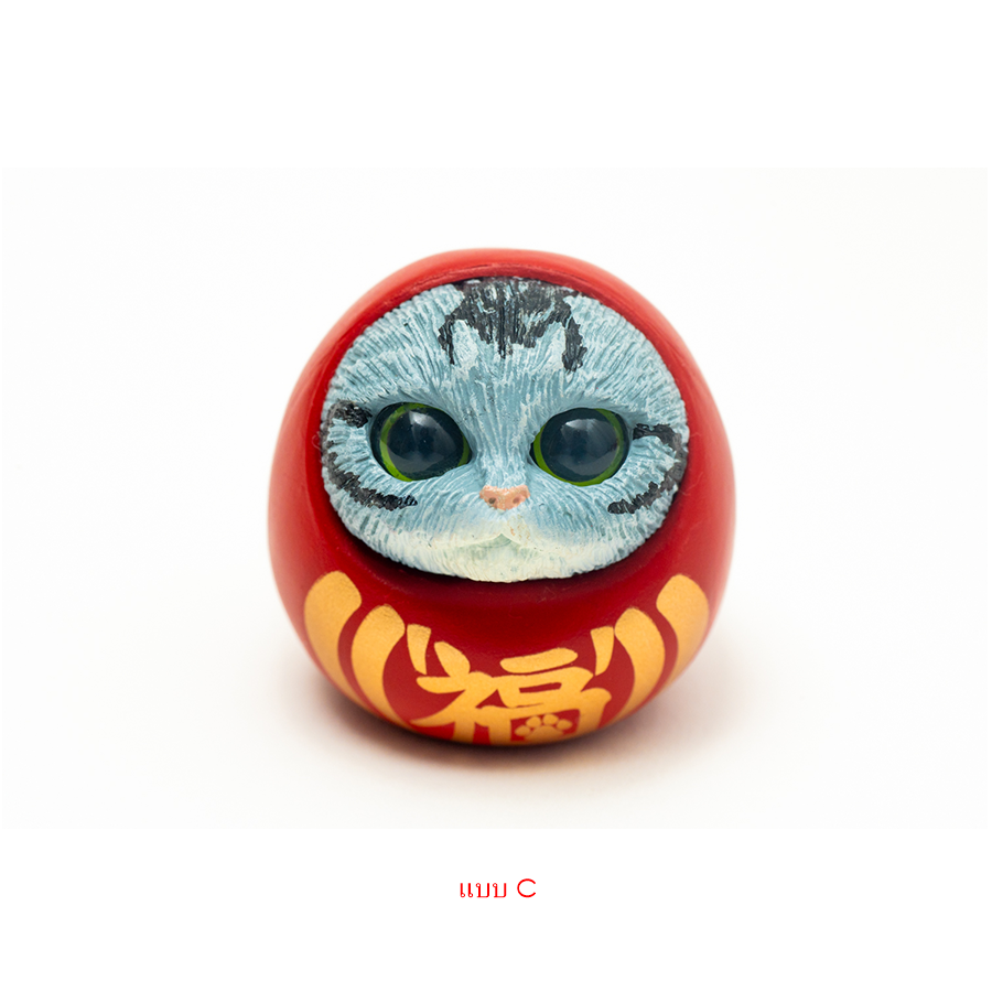 กาชาปองฟิกเกอร์น้องแมวดารุมะ Kedaruma Vol. 1