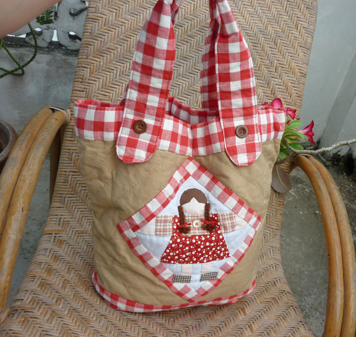 กระเป๋าผ้า handmade น่ารักมาก /ของใหม่/