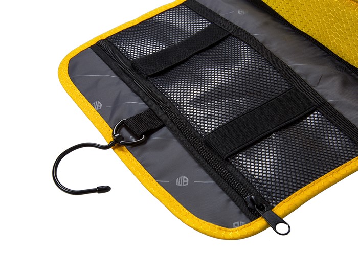 Bagsmart กระเป๋าใส่อุปกรณ์อาบน้ำ คุณภาพสูง ใส่อุปกรณ์อาบน้ำ แขวนได้ สำหรับเดินทาง ท่องเที่ยว (Yellow)