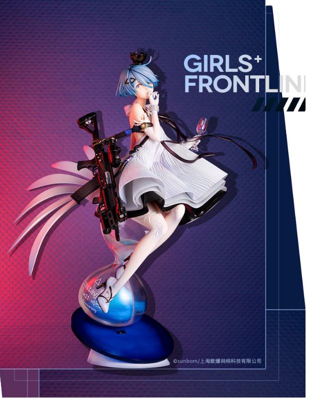 พร้อมส่ง Girls'FrontlineZasM21 1/8 Scale PVC FigureVer