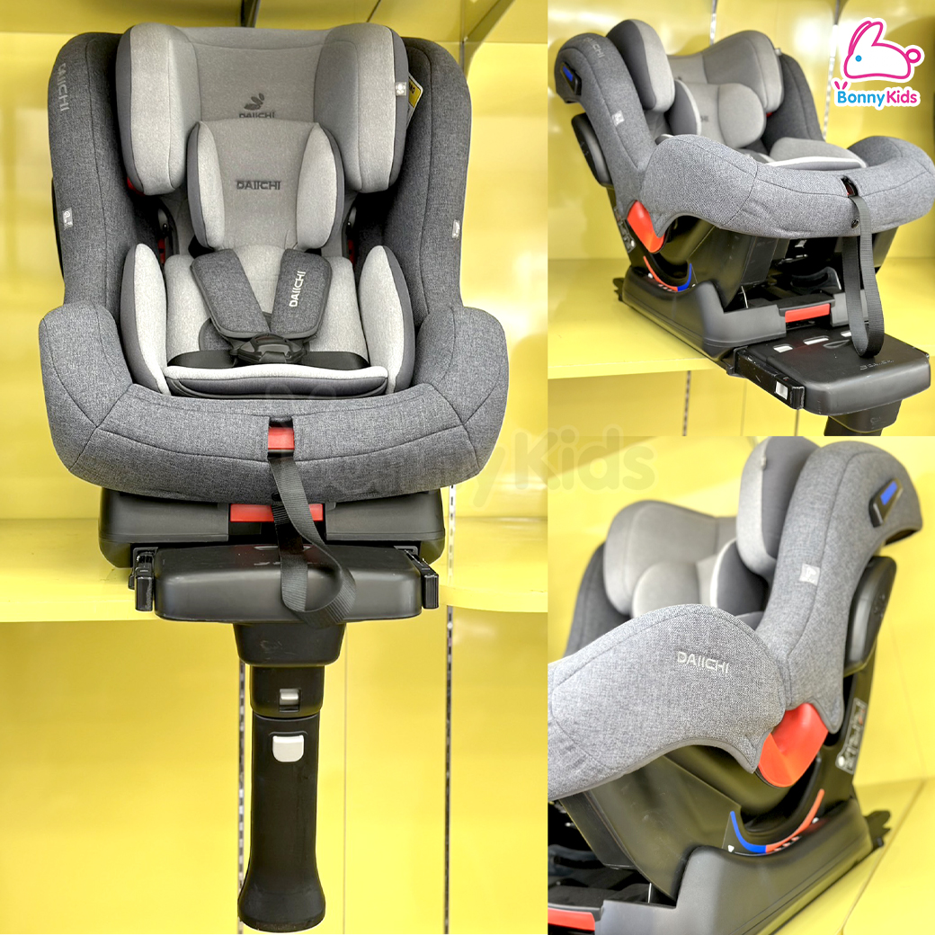 DAIICHI (ไดอิชิ) First7 Plus Car Seat คาร์ซีท ระบบBeltและIsofix เหมาะตั้งแต่เด็กแรกเกิด 0-7 ปี รับน้ำหนักได้ 25 kg.